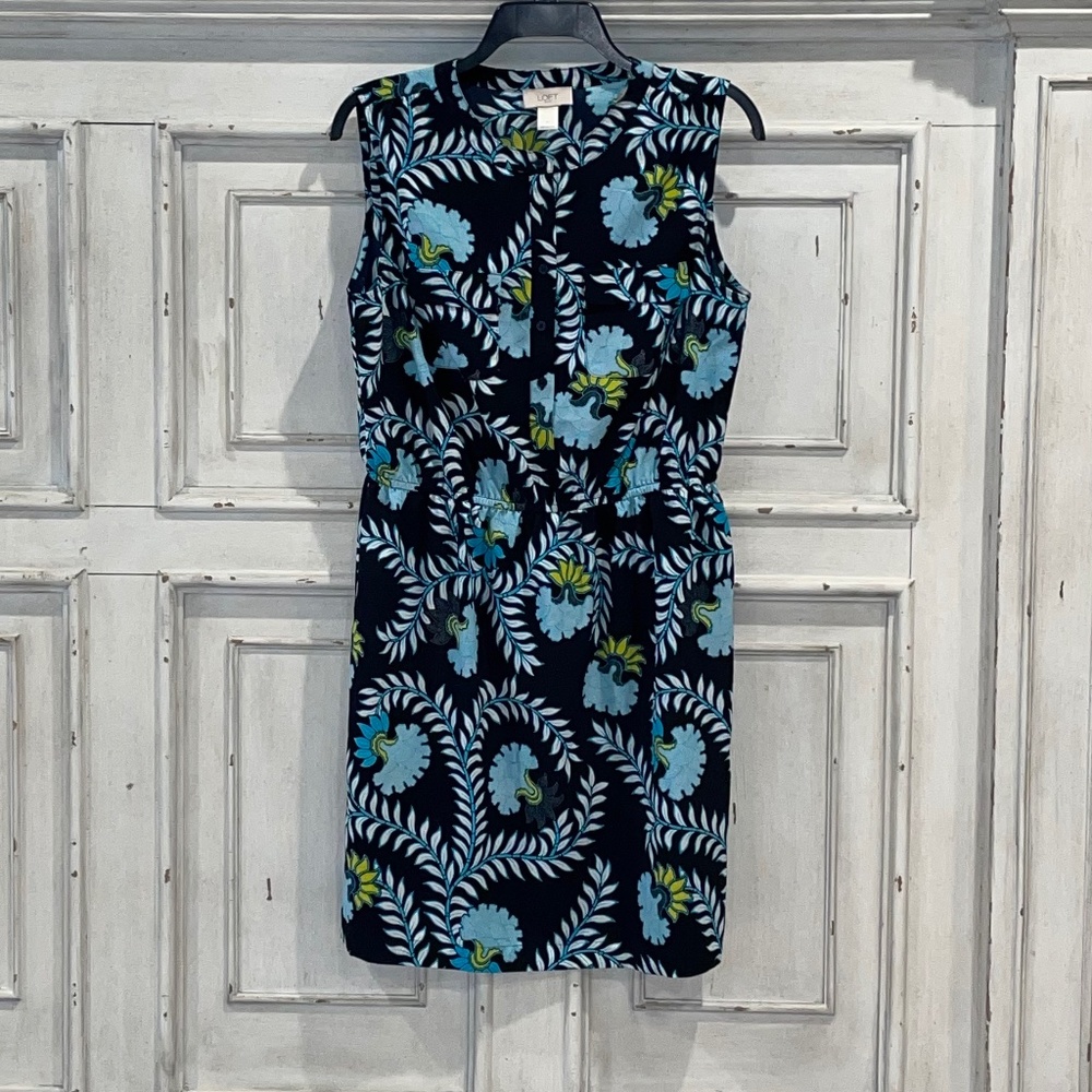Loft Blue Dress